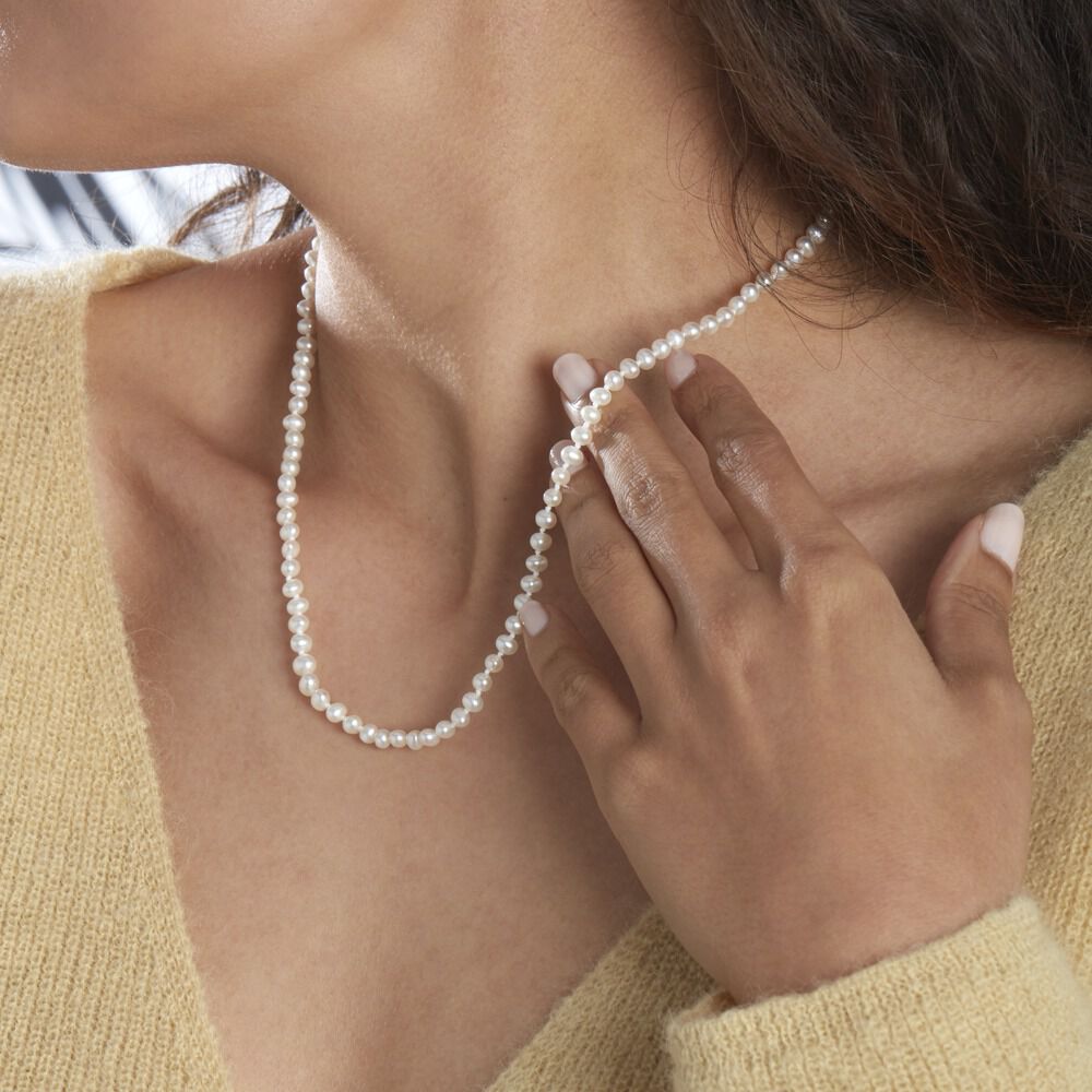 Collier Baroque Or Jaune Perle De Culture - Colliers avec pierres Femme | Marc Orian