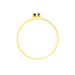 Bague Solitaire Goutte Or Jaune Saphir - Solitaires Femme | Marc Orian