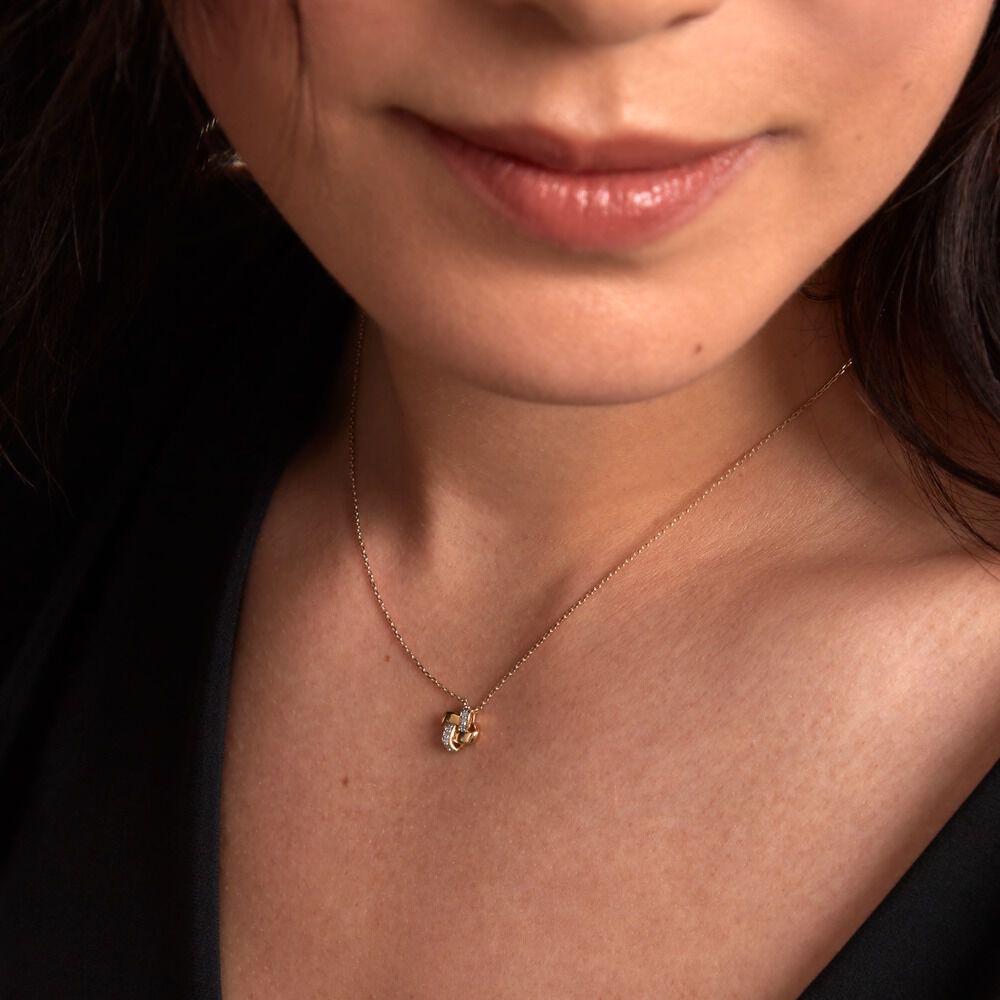 Collier Nyree Or Jaune Diamant - Colliers avec pierres Femme | Marc Orian