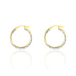 Cr&eacute;oles Maelia Or Bicolore - Cr&eacute;oles Femme | Marc Orian