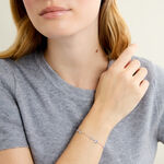 Bracelet Olyss Argent Blanc - Bracelets fantaisie Femme | Marc Orian