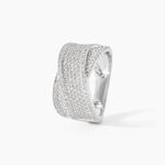 Bague Elyne Or Blanc Diamant - Parures de mariage Femme | Marc Orian