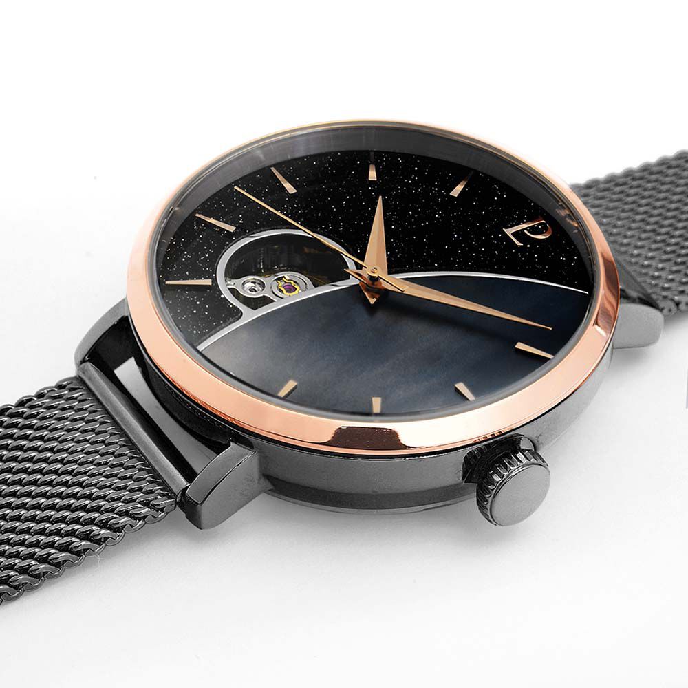 Montre Pierre Lannier Celeste Noir - Montres automatiques Femme | Marc Orian