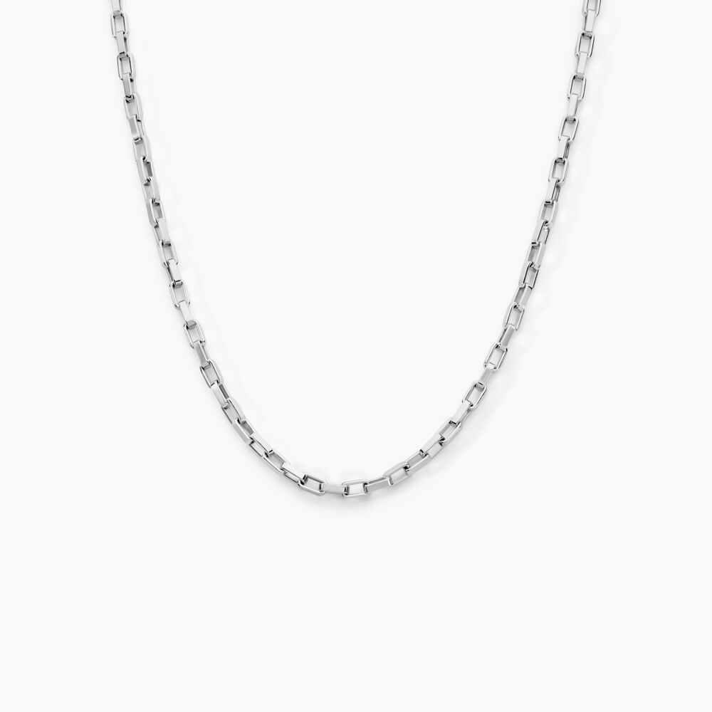 Chaine Donte Argent Blanc - Chaines Homme | Marc Orian