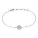 Bracelet Peinda Argent Blanc Oxyde De Zirconium - Bracelets chaînes Femme | Marc Orian