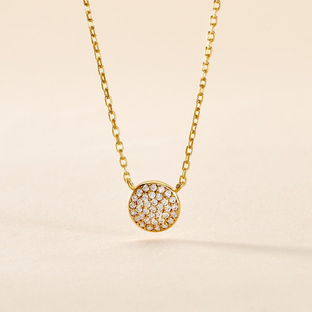 Collier Plaqué Or Larraso Oxydes De Zirconium - Colliers avec pierres Femme | Marc Orian