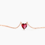 Collier Kelvyn Argent Rose Oxyde - Colliers avec pierres Femme | Marc Orian