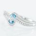 Bague Or Blanc Anja Topaze - Bagues pierres fines Femme | Marc Orian