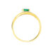 Bague Sagesse Or Jaune Emeraude Et Diamant - Bagues vintage Femme | Marc Orian