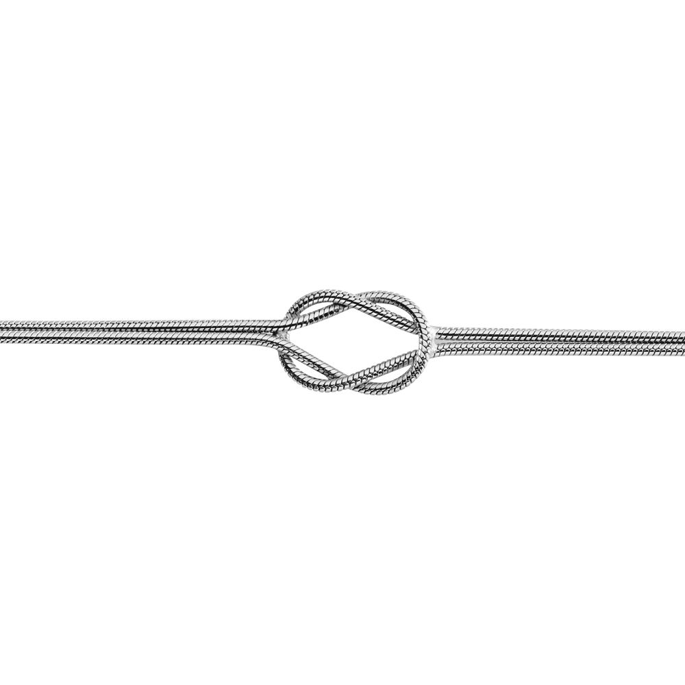 Bracelet Mariana Argent Blanc - Bracelets chaînes Femme | Marc Orian