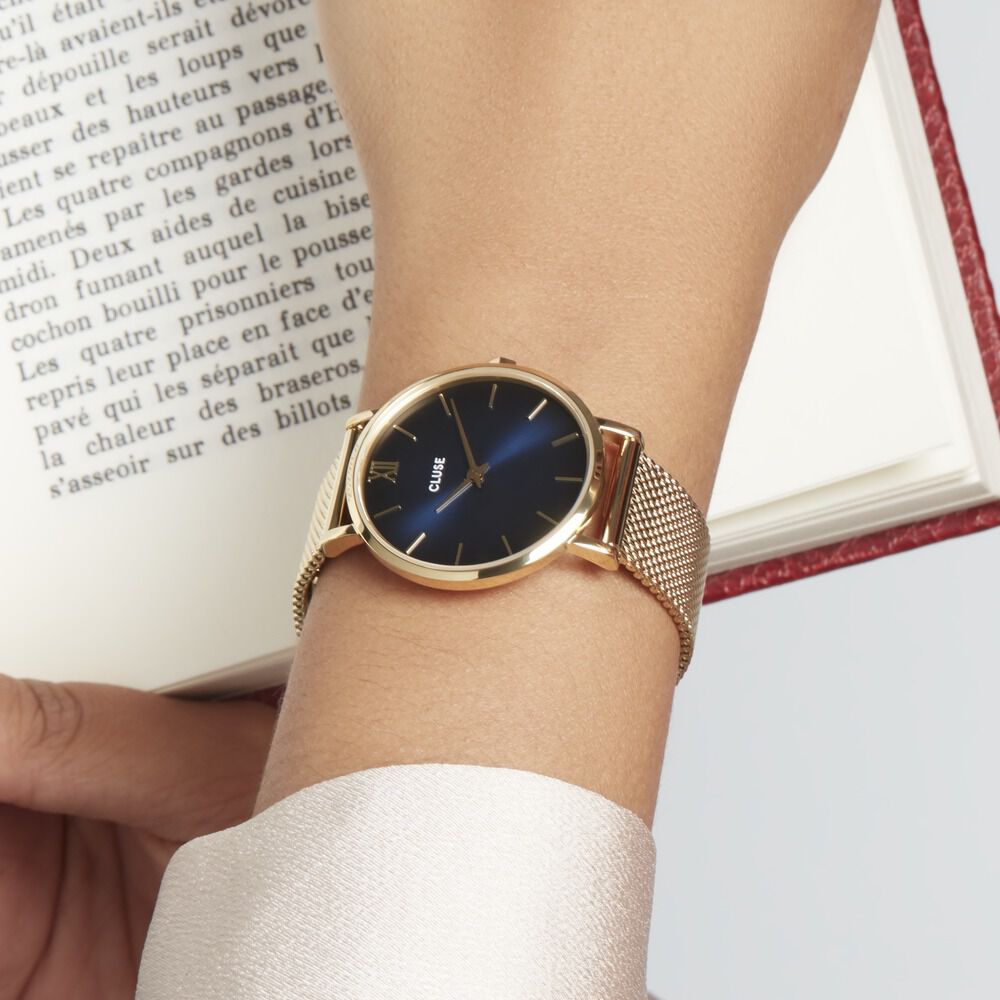 Montre cluse femme discount bleu