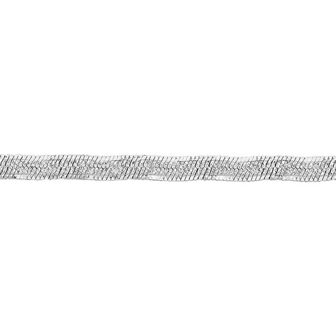 Collier Leonte Argent Blanc - Chaines Femme | Marc Orian