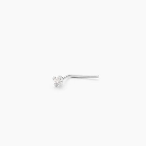 Piercing De Nez Demetrie Or Blanc Diamant - Piercing Nez Famille | Marc Orian