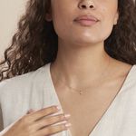 Pendentif Aphrodite Or Blanc Diamant - Parures de mariage Femme | Marc Orian