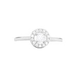 Bague Ninon Or Blanc Oxyde De Zirconium - Solitaires Femme | Marc Orian