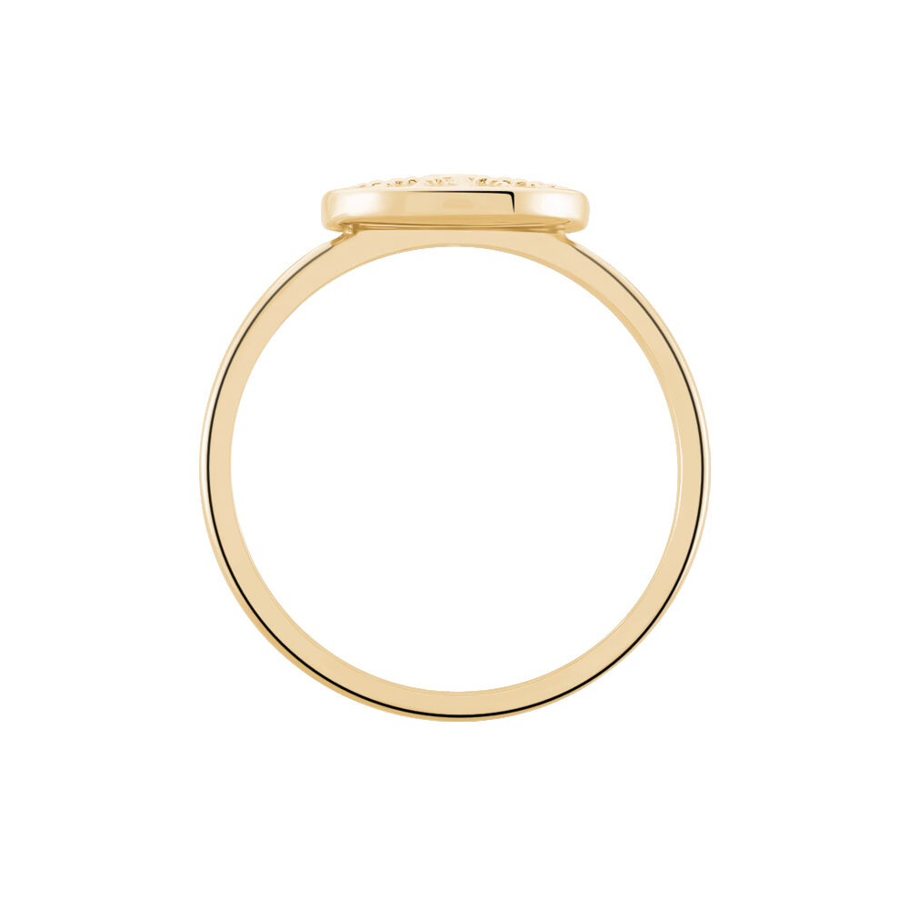 Bague Artea Plaqu&eacute; Or Jaune Oxyde De Zirconium - Bijoux fantaisie Femme | Marc Orian