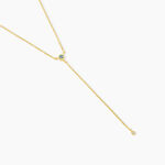 Collier Poem Argent Jaune Oxyde De Zirconium Topaze - Colliers avec pierres Femme | Marc Orian