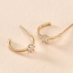 Cr&eacute;oles Orinda Or Jaune Oxyde De Zirconium - Cr&eacute;oles Femme | Marc Orian