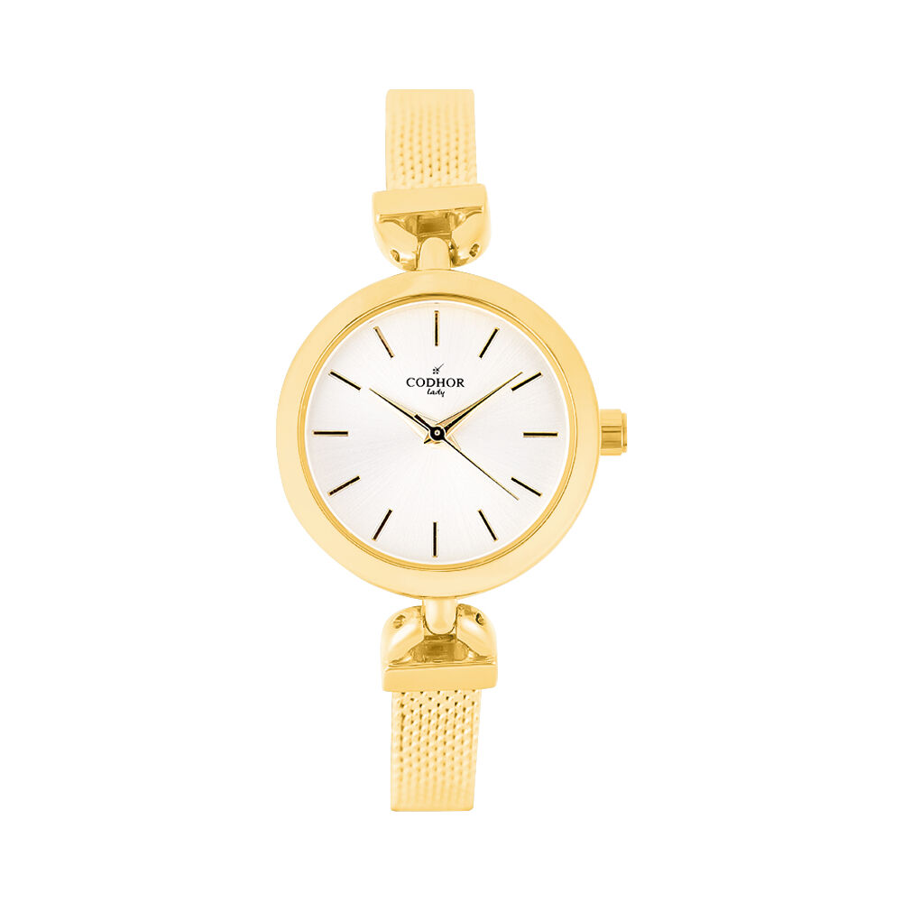 Montre Codhor Lydia Blanc - Montres classiques Femme | Marc Orian