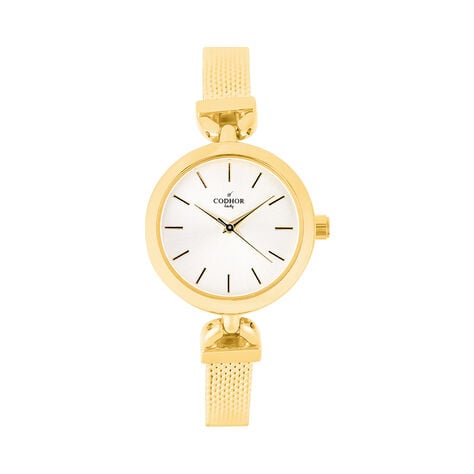 Montre Codhor Lydia Blanc - Montres classiques Femme | Marc Orian