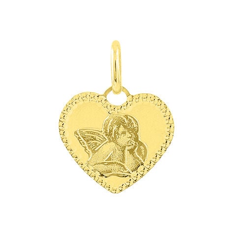 Pendentif Ange Coeur Or Jaune - Bijoux personnalisés Famille | Marc Orian
