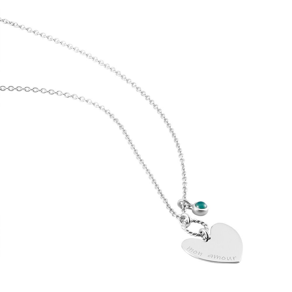 Collier Argent Pero Onyx - Colliers avec pierres Femme | Marc Orian