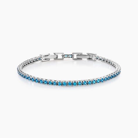 Bracelet Rio Argent Blanc Oxyde De Zirconiu - Bracelets fantaisie Femme | Marc Orian