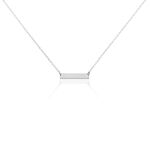 Collier Suzeanne Argent Blanc - Colliers fantaisie Femme | Marc Orian