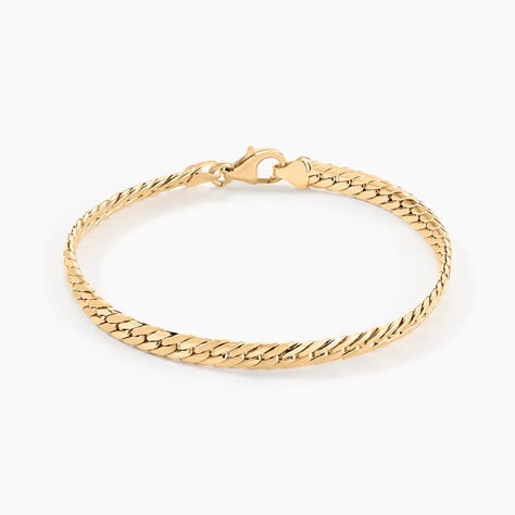 Bracelet Or Jaune Izel Maille Anglaise - Bracelets mailles Femme | Marc Orian
