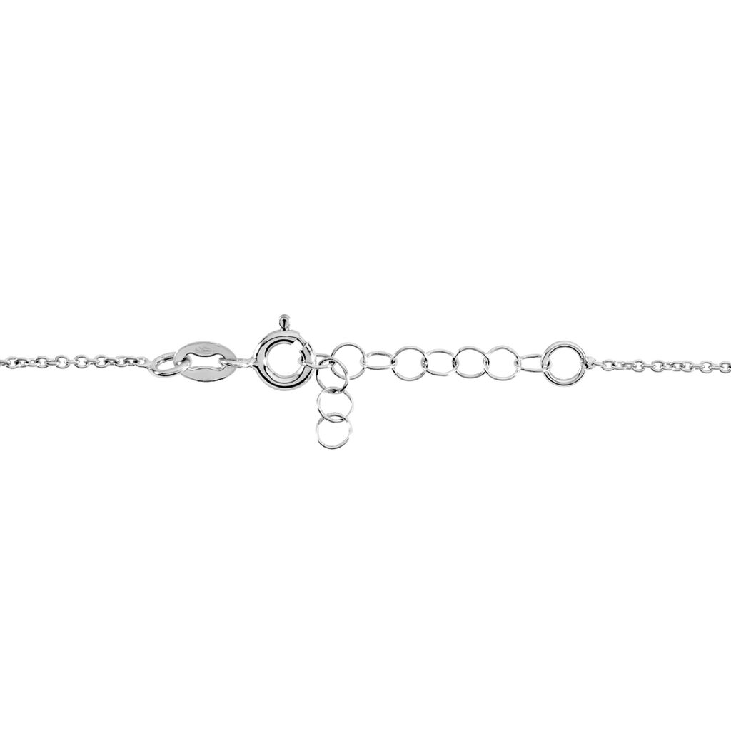 Bracelet Penelope Argent Blanc - Bracelets chaînes Femme | Marc Orian
