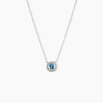 Collier Carren Argent Blanc Oxyde De Zirconium - Colliers solitaires Femme | Marc Orian