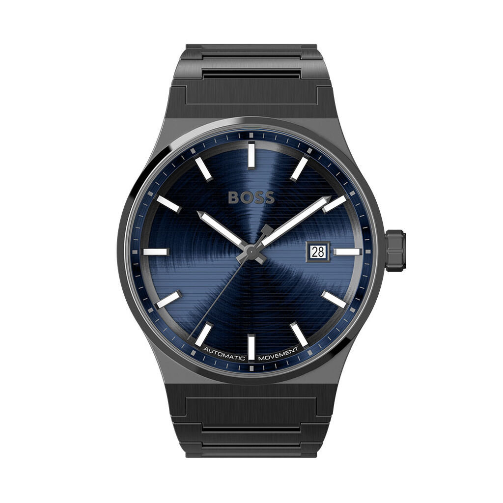 Montre Boss Candor Auto Bleu HIMHN4B0060 • Marc Orian Bijouterie en