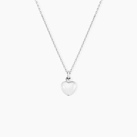 Collier Barbara Argent Blanc - Colliers Femme | Marc Orian