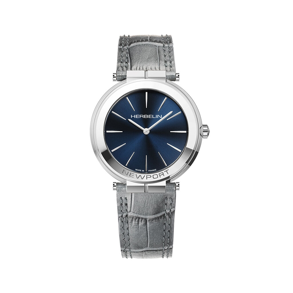 Montre Herbelin Newport Slim Bleu - Montres étanches Homme | Marc Orian