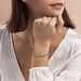 Bracelet Christine Argent Blanc - Bracelets mailles Femme | Marc Orian