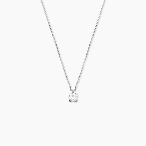 Collier Solitaire Argent Lylwenn - Colliers solitaires Femme | Marc Orian