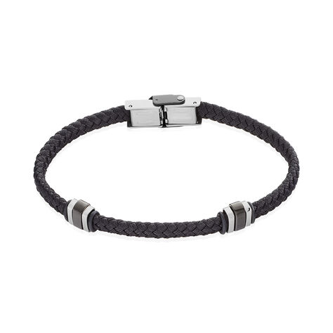 Bracelet Etienne Acier Blanc - Bracelets cordons Homme | Marc Orian