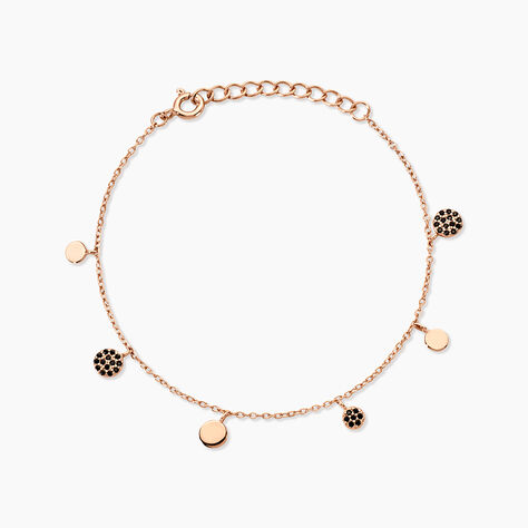 Bracelet Lorainne Argent Bicolore Oxyde De Zirconium - Bracelets Medailles Femme | Marc Orian