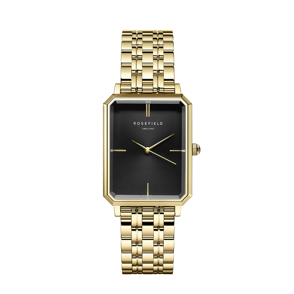 Montre Rosefield Octagon Noir - Montres &eacute;tanches Femme | Marc Orian