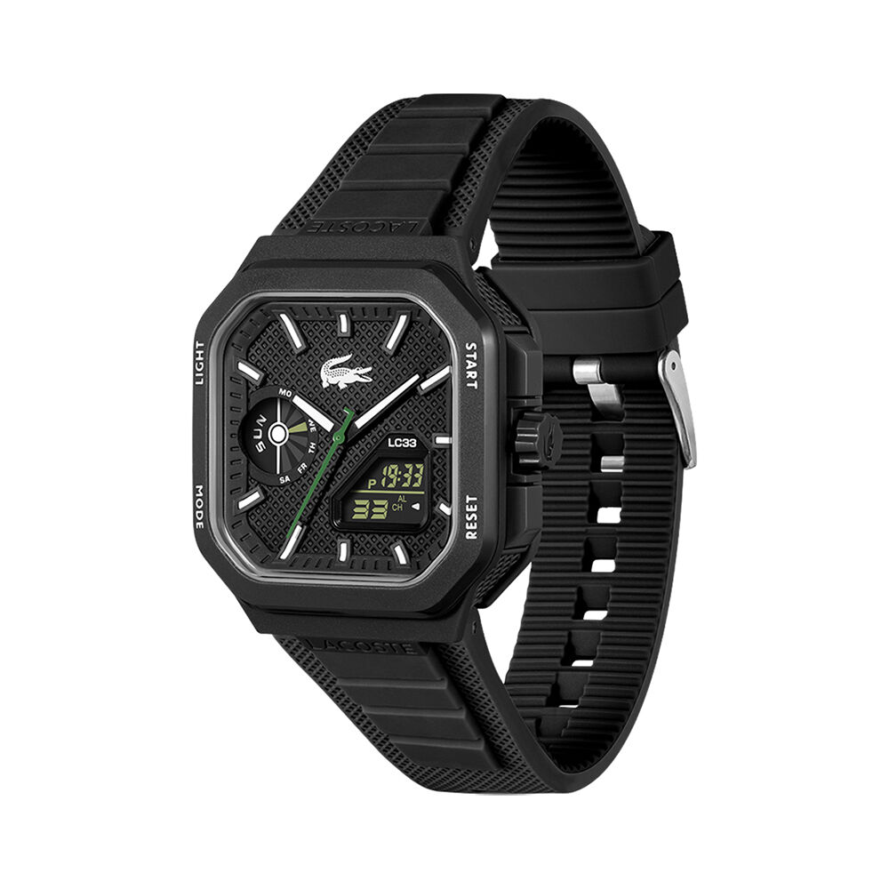 Montre Lacoste Lc33 Square Noir - Montres &eacute;tanches Homme | Marc Orian