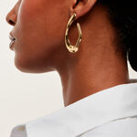 Boucles D'Oreilles Pendantes Mamamia Acier Jaune - Pendantes Femme | Marc Orian
