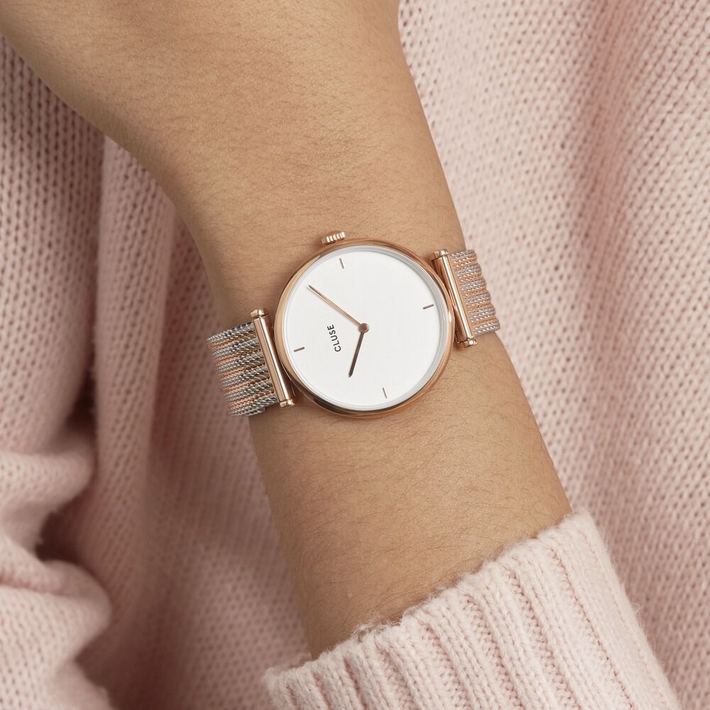 Montre Cluse Triomphe Blanc - Montres étanches Femme | Marc Orian