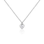 Collier Shannon Argent Blanc Oxyde De Zirconium - Colliers avec pierres Femme | Marc Orian