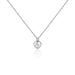 Collier Shannon Argent Blanc Oxyde De Zirconium - Colliers avec pierres Femme | Marc Orian
