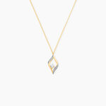 Collier Eye Or Jaune Oxyde De Zirconium - Colliers avec pierres Femme | Marc Orian