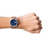 Montre Fossil Machine Bleu - Montres &eacute;tanches Homme | Marc Orian