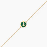 Bracelet Hagen Or Jaune - Bracelets Medailles Femme | Marc Orian