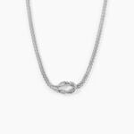 Collier Haria Argent Blanc - Colliers Femme | Marc Orian