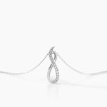 Collier Osanna Or Blanc Diamants - Colliers avec pierres Femme | Marc Orian