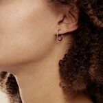 Cr&eacute;oles Valencina Or Blanc - Cr&eacute;oles Femme | Marc Orian